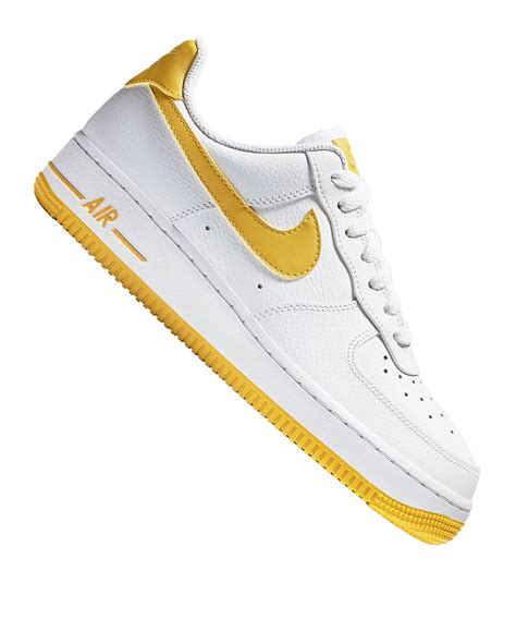 nike air force 1 07 w weiß gelb|Nike Air Force 1 07.